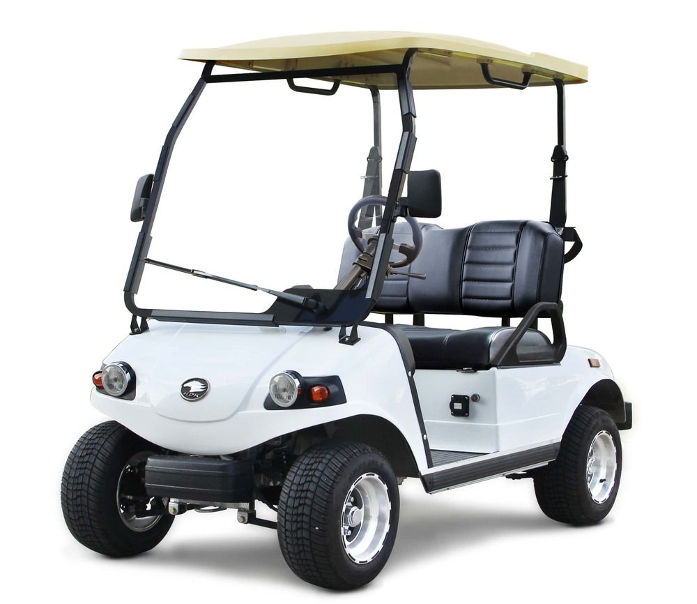 HDK Registered 2 Places (Lithium Battery 48V 110AH, Motor without Electromagnetic Parking Brake, Aluminium Rim 10X7" and Tire 205/50 10, Beige, Without Protection, Without 9" Touch Screen)
