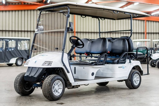 Occasie Eagle Classic 6 Plaatsen 2020 - Wit met zwarte zetels