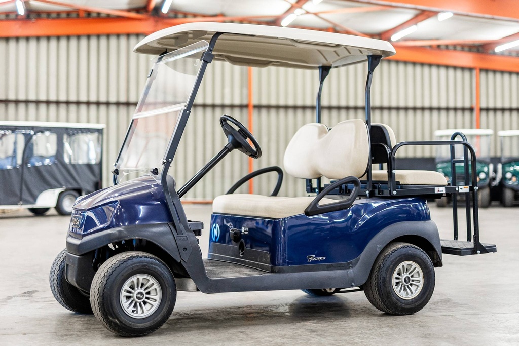 Used Club Car Tempo 4 places 2019 - Blue with beige seats