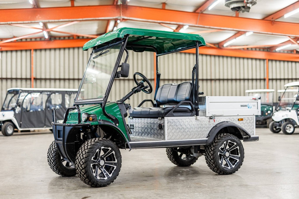 Used HDK Cargo L Lithium registered 2023 - Green with back seats