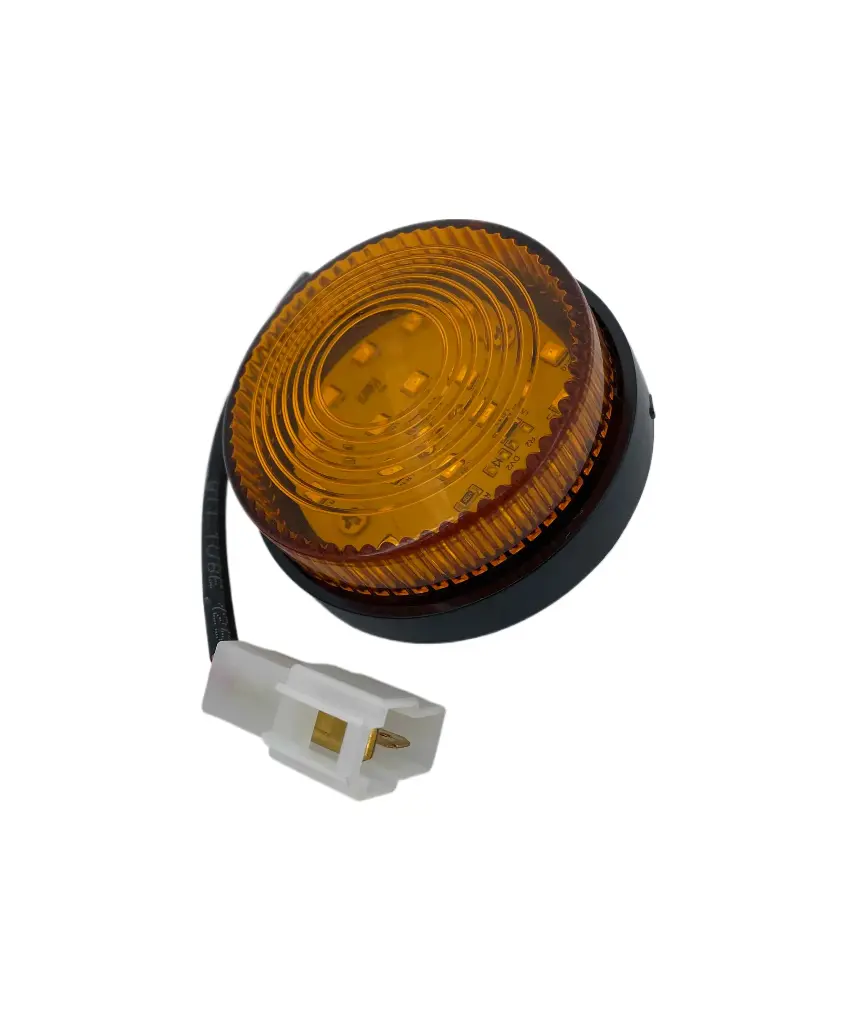[2.04.0039] Rear turning led light assembly yellow for HDK