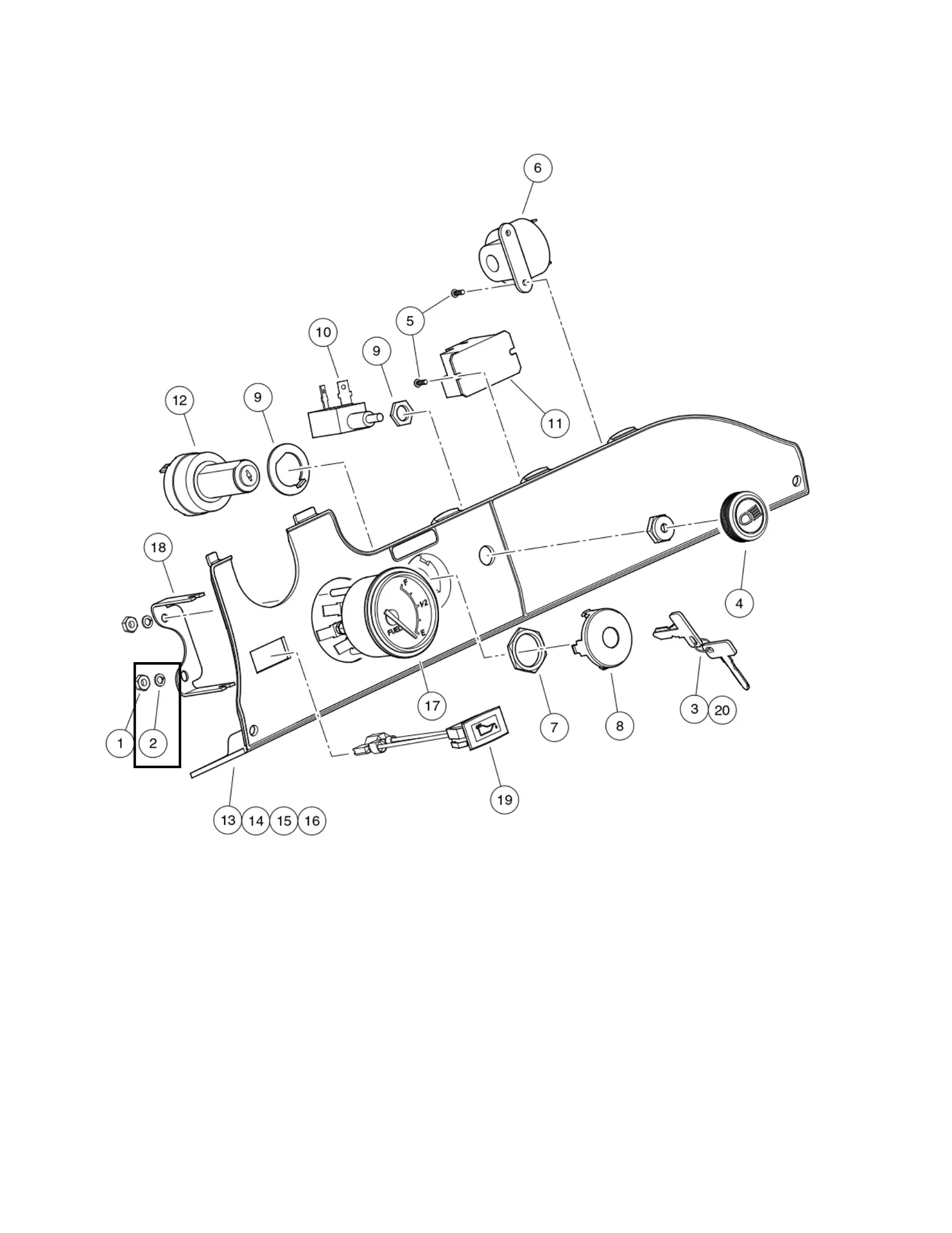 Lockwasher, #8 Split SS, Original for Clubcar
