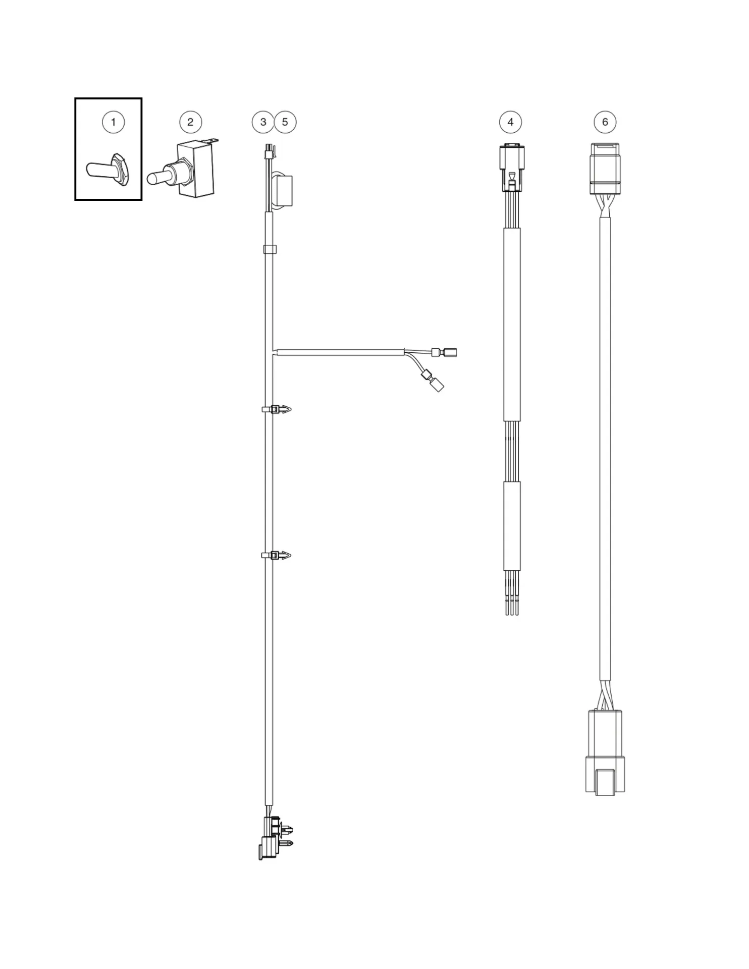 [101908401] Boot, switch, Original for Clubcar
