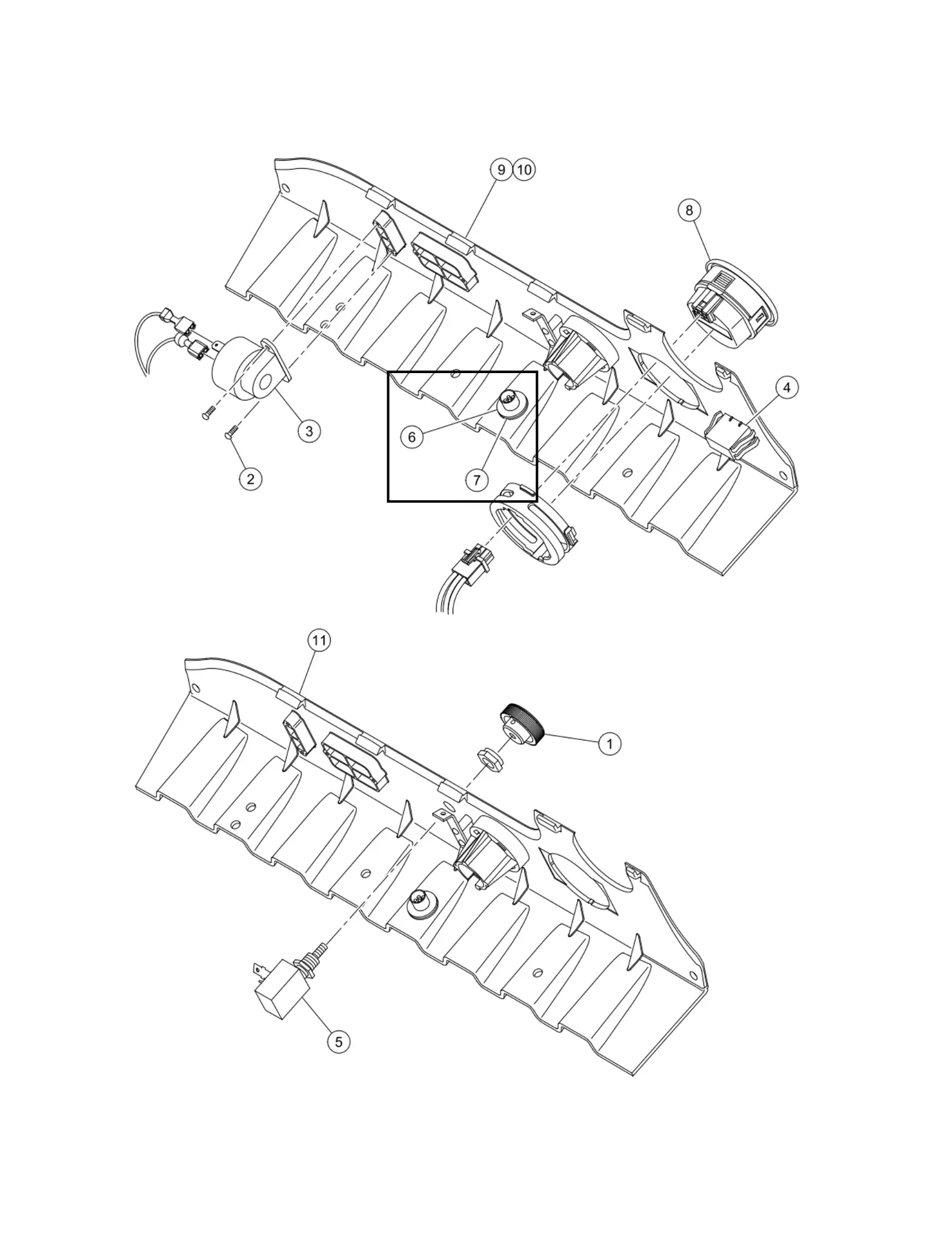 Dust cap, Original for Clubcar
