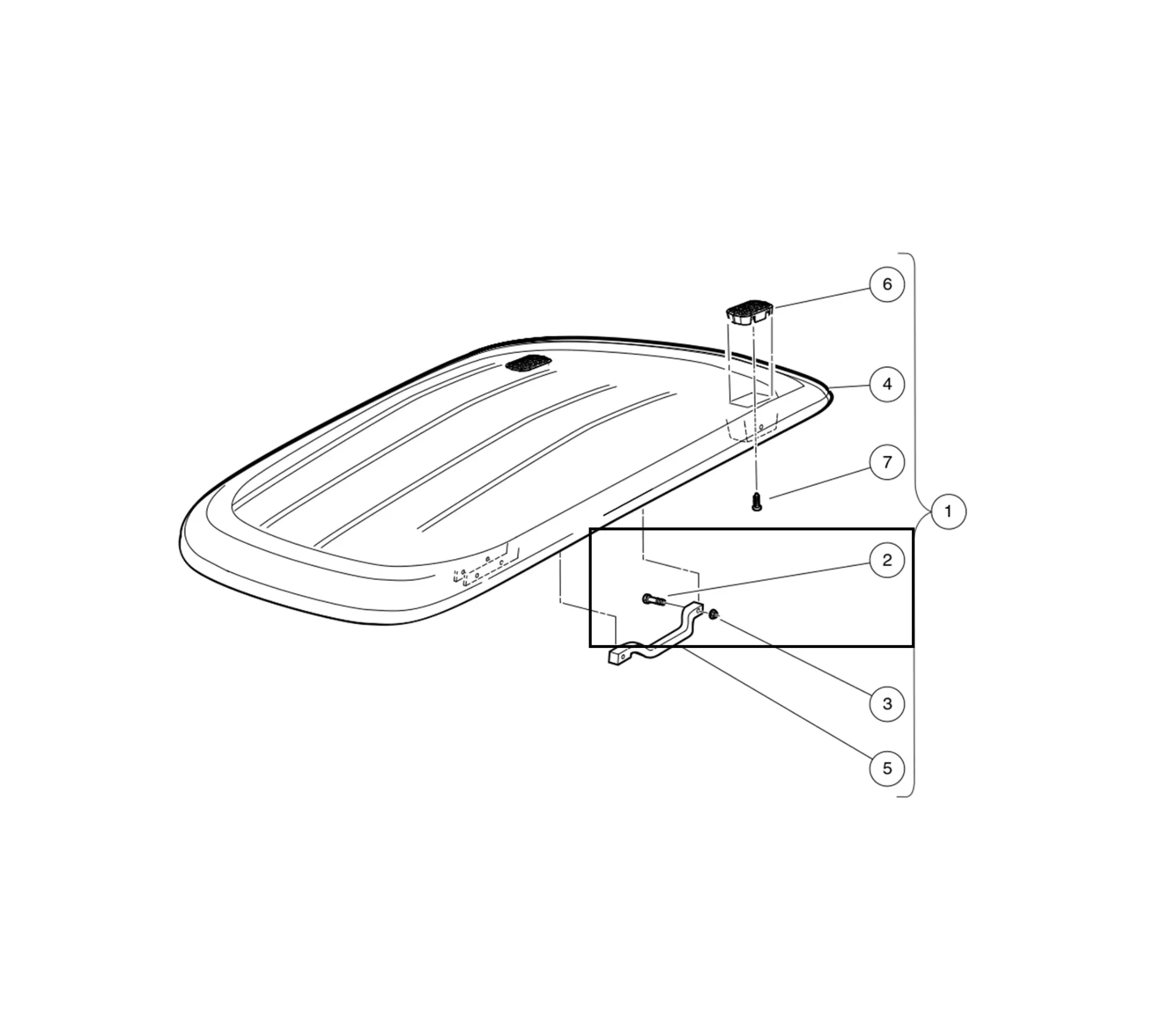 [102296140] Bolt - m6x1.0x40 hex flng hd, Original for Clubcar