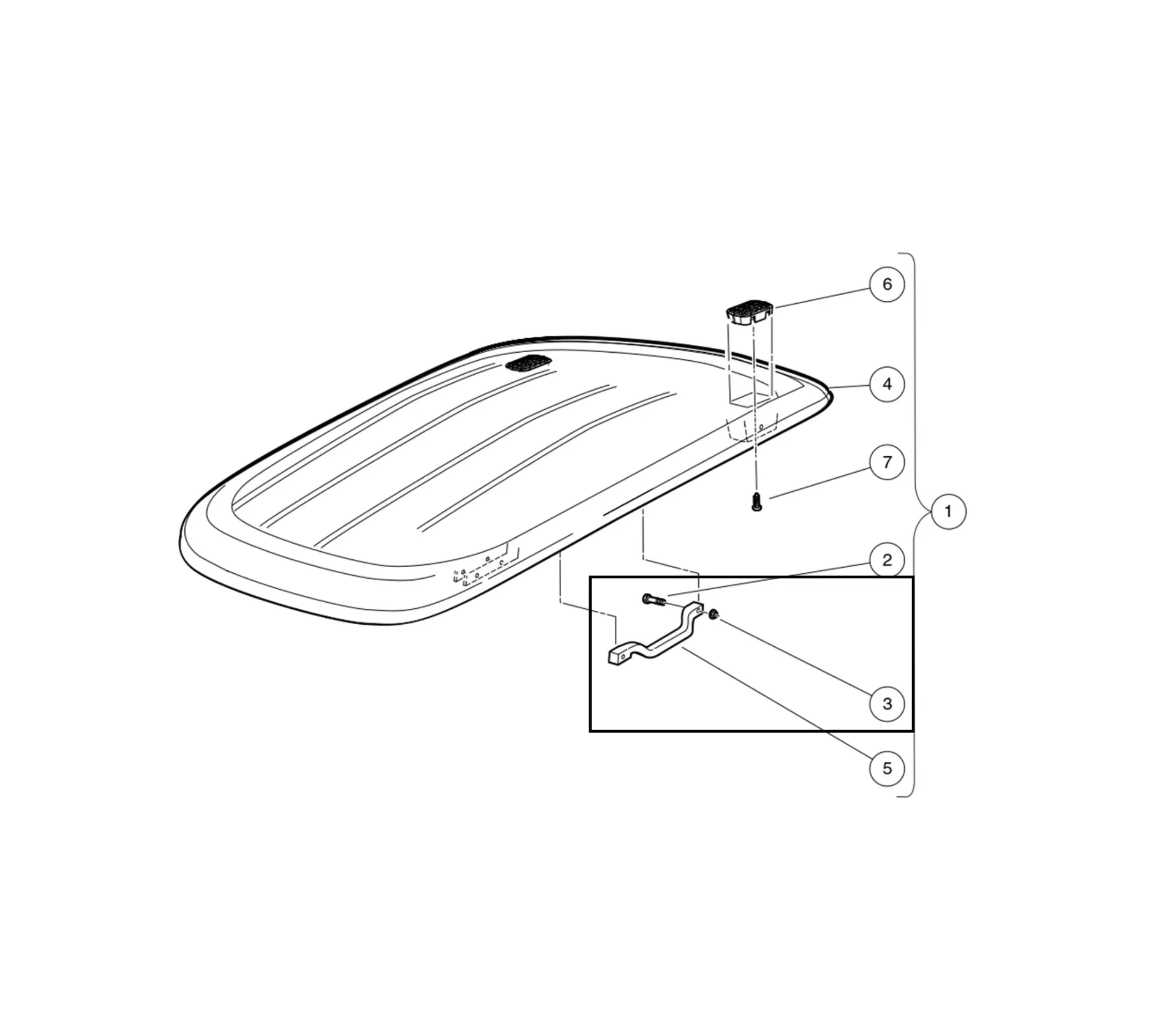 [102296401] Nut-m6x1.0 flng all mtl lock, Original for Clubcar