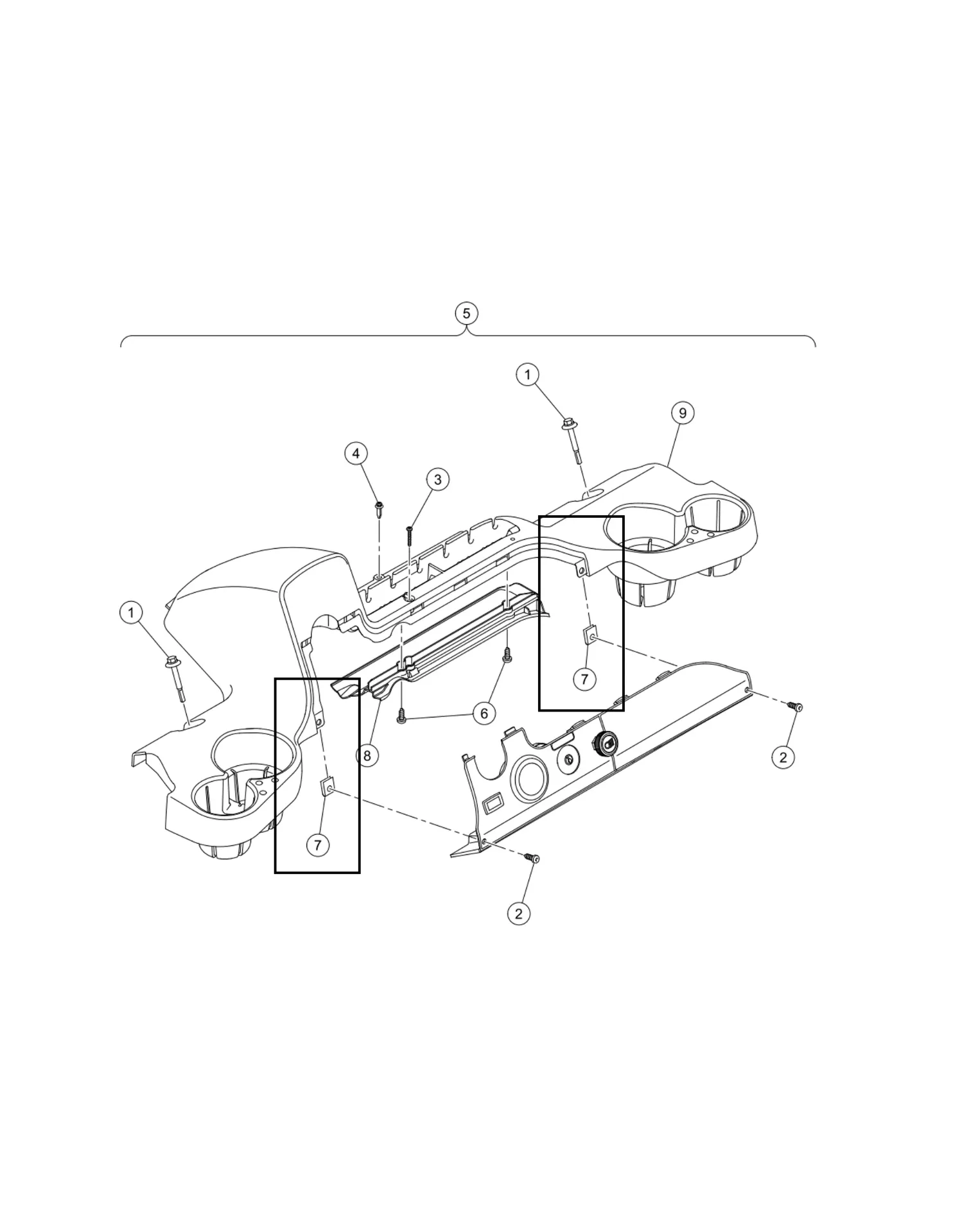 U-nut, 1/4 type ab, Original for Clubcar