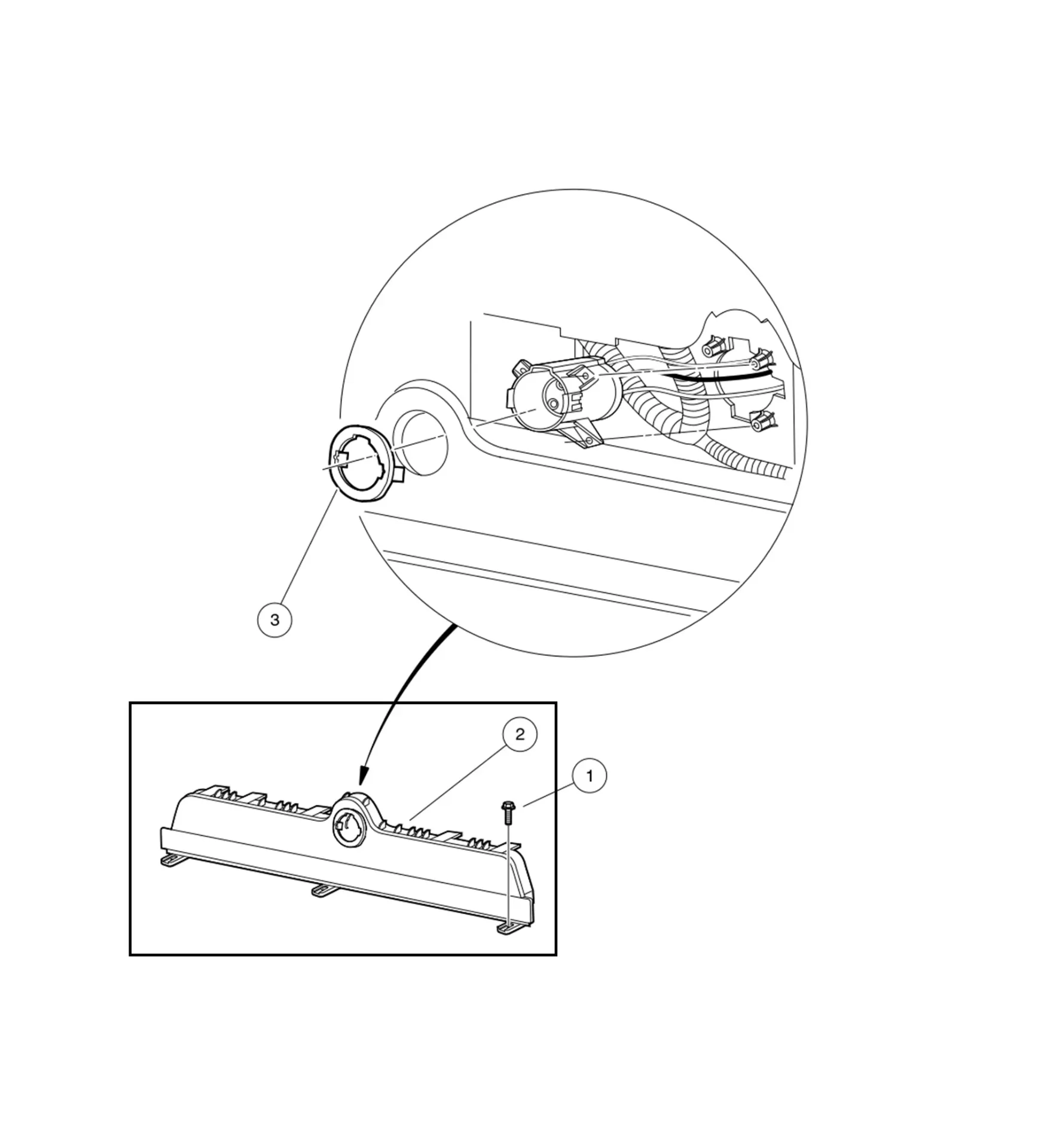 [102508202] Plinthe de protection noire – électrique, pièce d'origine Clubcar