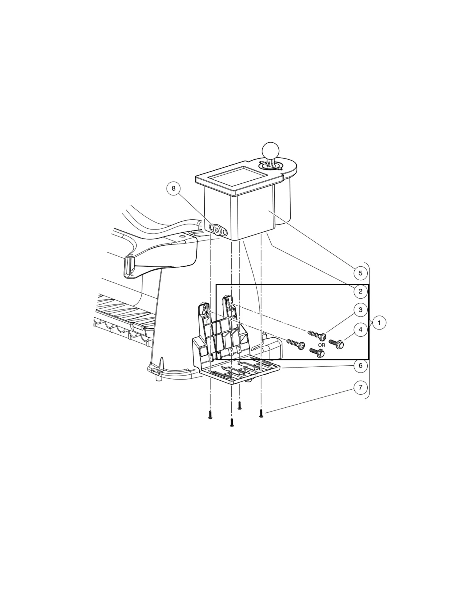 Boulon M6x1.0x20, tête hexagonale, pièce d'origine Clubcar