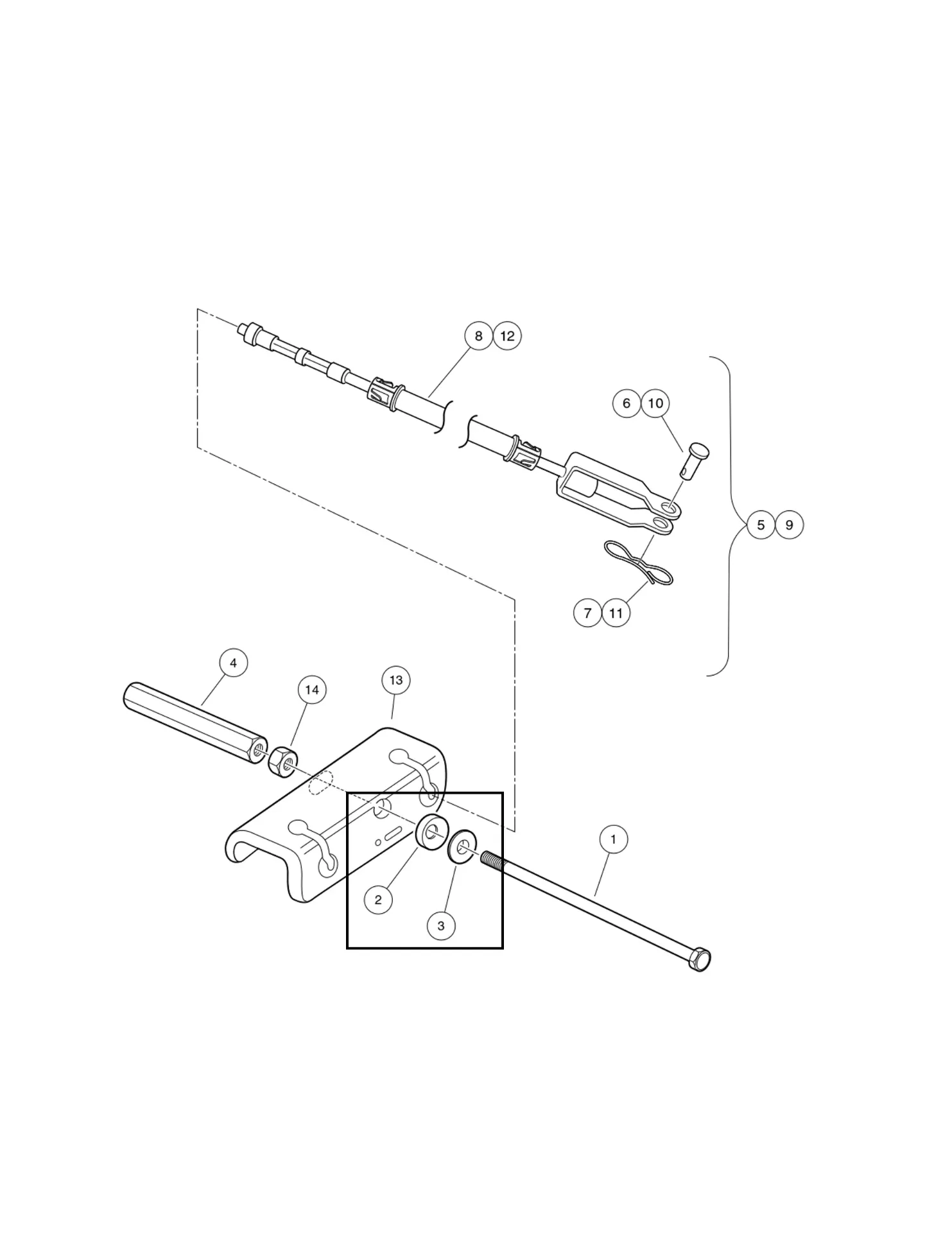 [102551901] Washer, 5/16, self comp, cup, Original for Clubcar