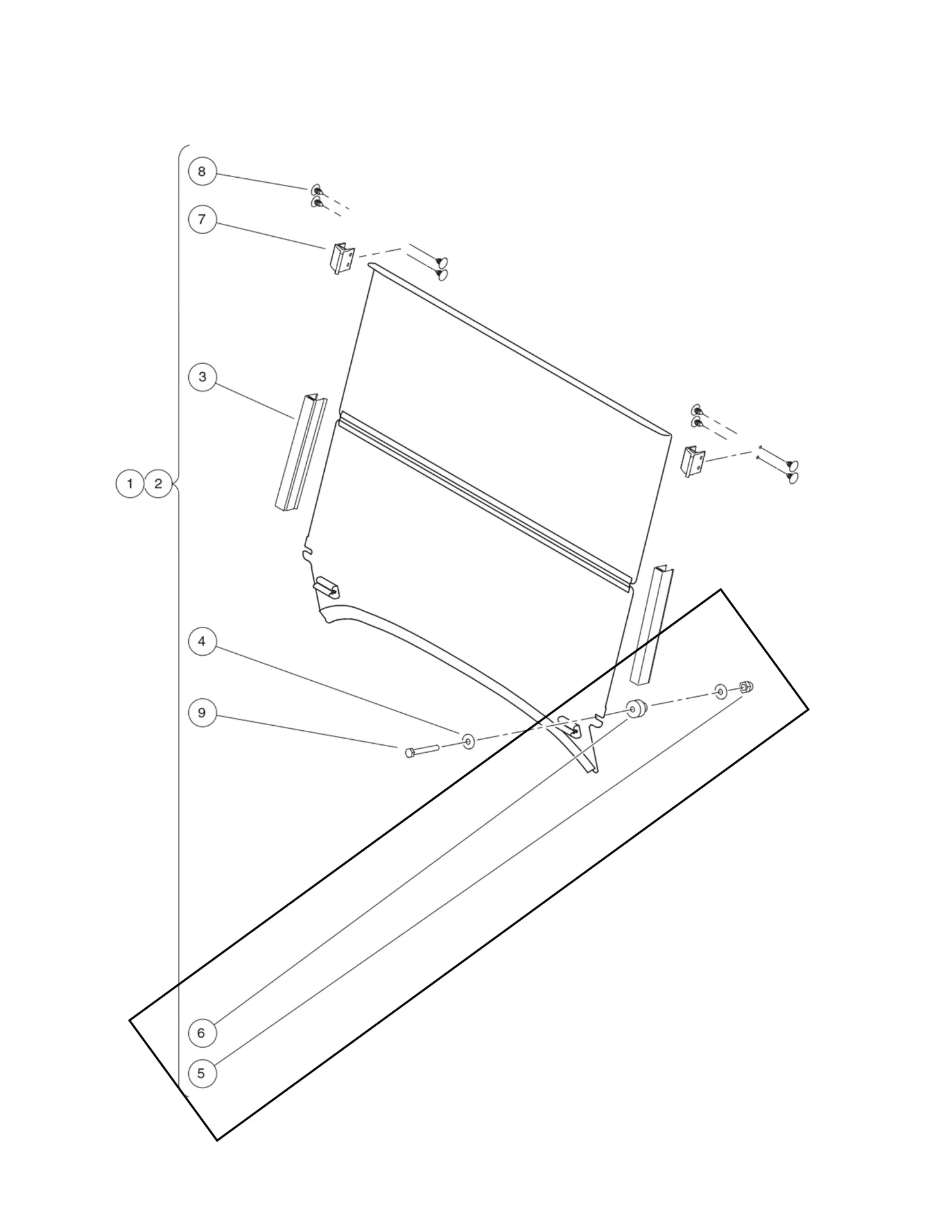 [102582401] Cap nut m6, sp, Original for Clubcar