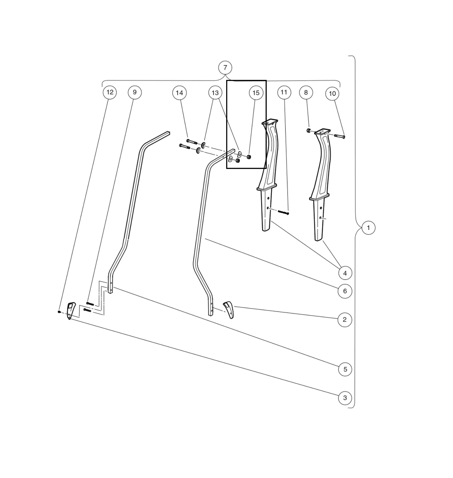 Locknut, M6 x 1.00, Original for Clubcar