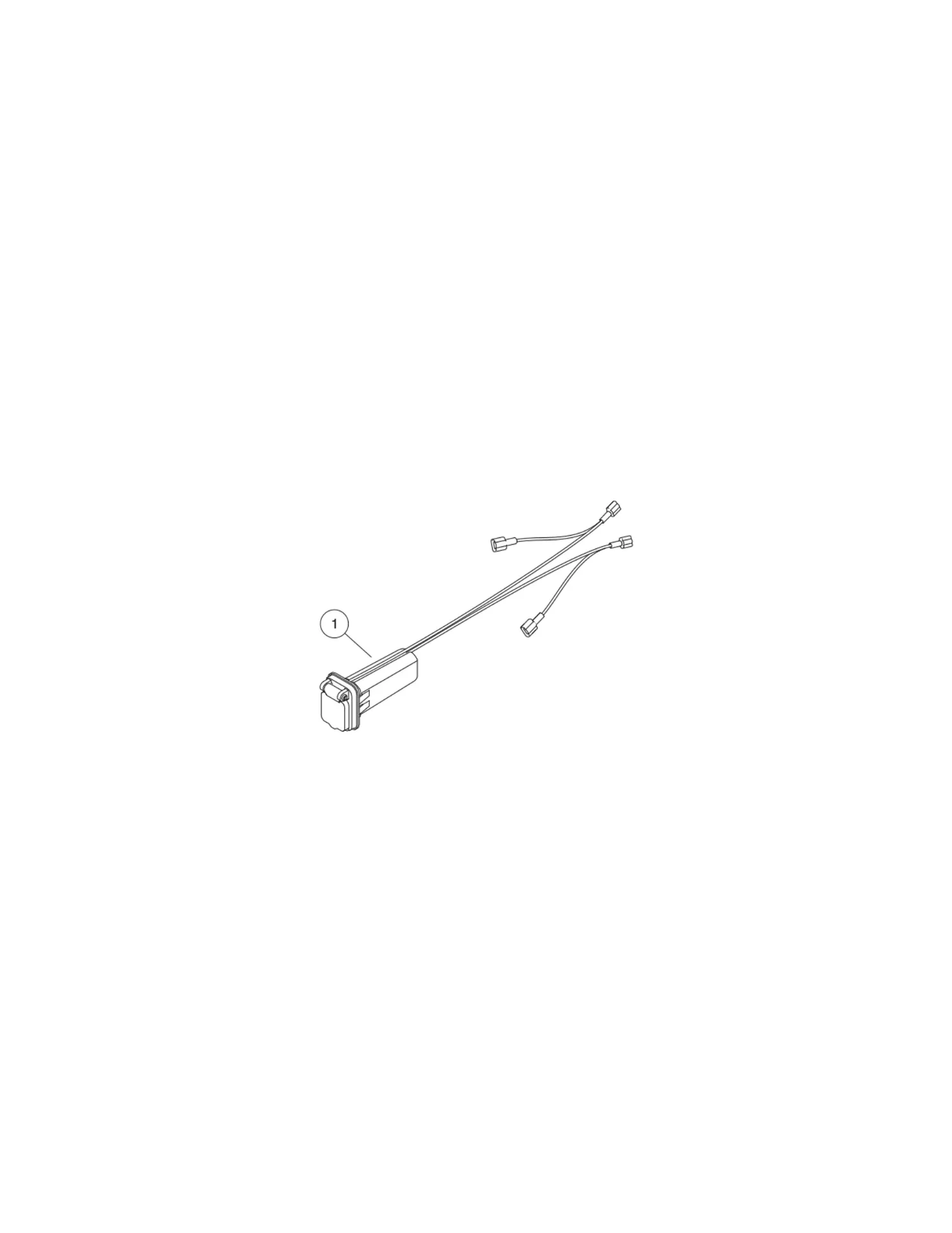 Kit port USB, 48v, pièce d'origine Clubcar