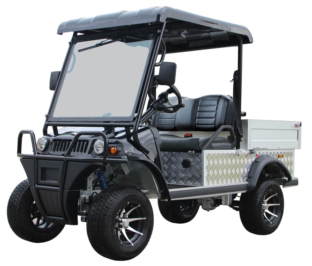 HDK Registered 2 Places Cargo L  (Lithium Battery 48V 110AH, Motor without Electromagnetic Parking Brake, Without Speedometer, Beige, With Manual Tipper, Without 9" Touch Screen, Without Trailer Hitch)