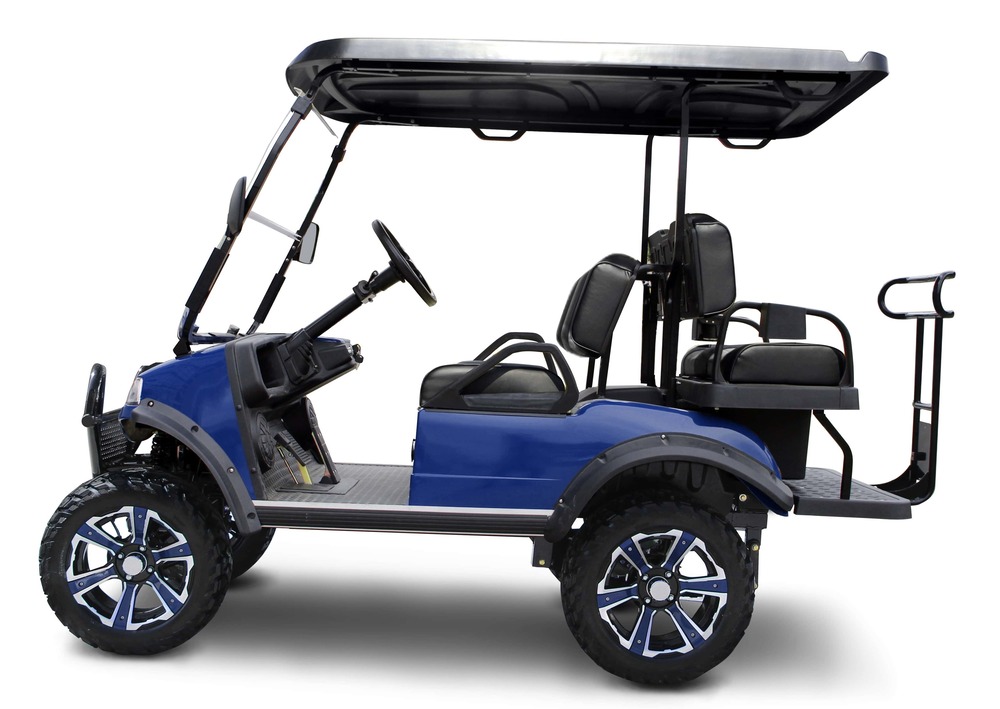 HDK 2+2 Places All Road (Lithium Battery 48V 100AH, Motor without Electromagnetic Parking Brake, Mechanical Brake with Foot-Operated Parking Brake, Without Speedometer, Folding Windshield, Without Seatbelt, Without 9" Touch Screen)