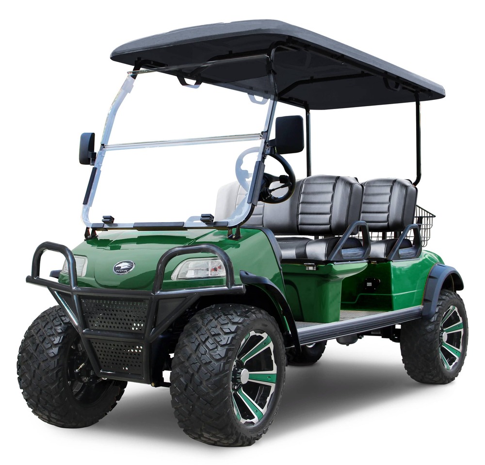 HDK 4 Places All Road (Lithium Battery 48V 110AH, Without Speedometer, White, Folding Windshield, Without Seatbelt, Without 9" Touch Screen)