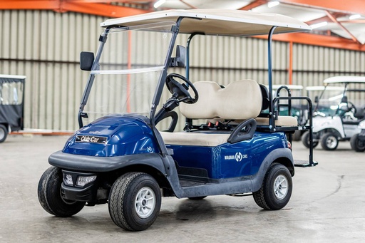 Occasie Club Car Precedent 4 plaatsen gehomologeerd 2011 - Blauw met beige zetels